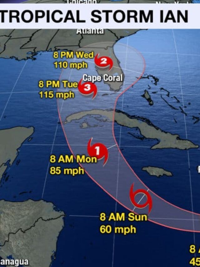 Weather: Ian strengthening on a risky path toward Florida