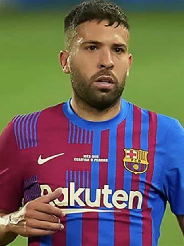 At the end of the season, Jordi Alba will depart from Barcelona after 11 years.